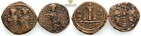 Ancient Bronze Coins…. 2 Pieces…Sold As Seen.No Returns.