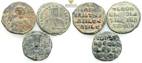 Ancient Bronze Coins….3 Pieces…Sold As Seen.No Returns.