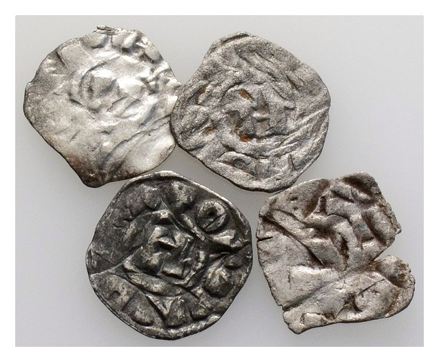 Ancient Bronze Coins…. 4 Pieces…Sold As Seen.No Returns.