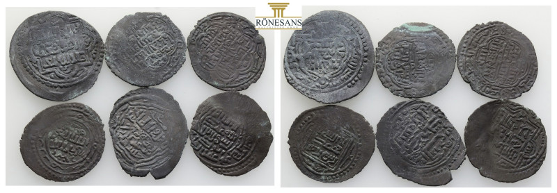 Ancient Bronze Coins….6 Pieces…Sold As Seen.No Returns.