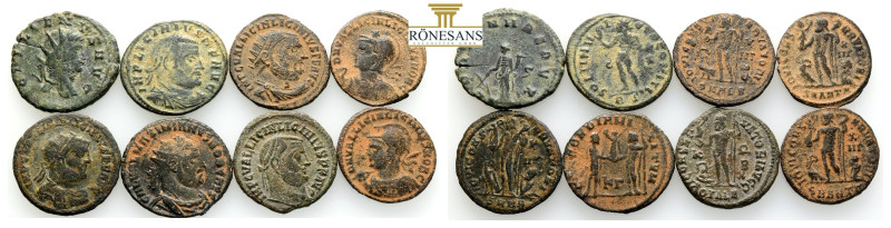 Ancient Bronze Coins…. 8 Pieces…Sold As Seen.No Returns.