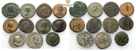 Ancient Bronze Coins….12 Pieces…Sold As Seen.No Returns.