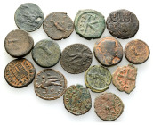 Ancient Bronze Coins….15 Pieces…Sold As Seen.No Returns.