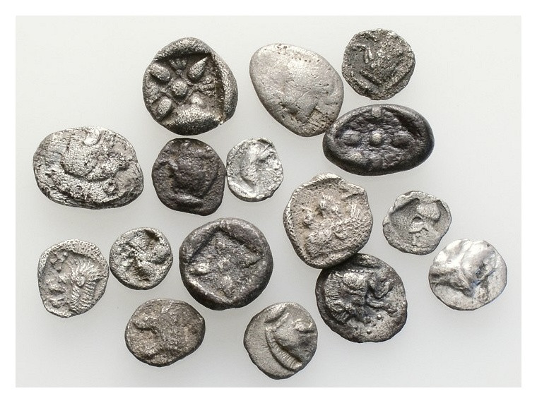 Ancient Bronze Coins…. 16 Pieces…Sold As Seen.No Returns.