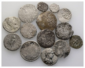 Ancient Bronze Coins….14 Pieces…Sold As Seen.No Returns.