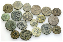 Ancient Bronze Coins….19 Pieces…Sold As Seen.No Returns.