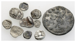 Ancient Bronze Coins….10 Pieces…Sold As Seen.No Returns.