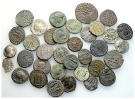 Ancient Bronze Coins….35 Pieces…Sold As Seen.No Returns.