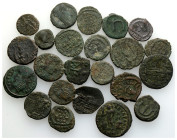 Ancient Bronze Coins…. 23 Pieces…Sold As Seen.No Returns.