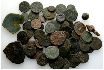 Ancient Bronze Coins….60 Pieces…Sold As Seen.No Returns.