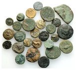 Ancient Bronze Coins…. 27 Pieces…Sold As Seen.No Returns.