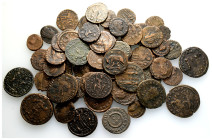 Ancient Bronze Coins….62 Pieces…Sold As Seen.No Returns.