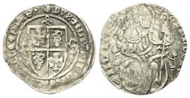 MILANO
Francesco II Sforza, 1521-1535. 
Grosso da 5 Soldi.
Ag
gr. 2,25
Dr. DVX MLI PPIE ANGLERIE Q3 COMES. Scudo inquartato con aquila e biscione...