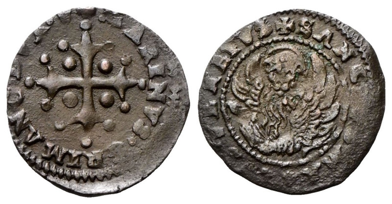 VENEZIA
Marino Grimani Doge LXXXIX, 1595-1605.
Sesino.
Æ
gr. 1,15
Dr. +MARI...