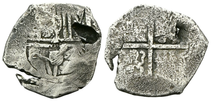 SPAGNA
 Filippo III o Filippo IV di Spagna, 1598-1665.
4 Reales ?
Æ
gr. 13,2...