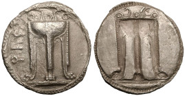 Bruttium, Kroton, AR Nomos