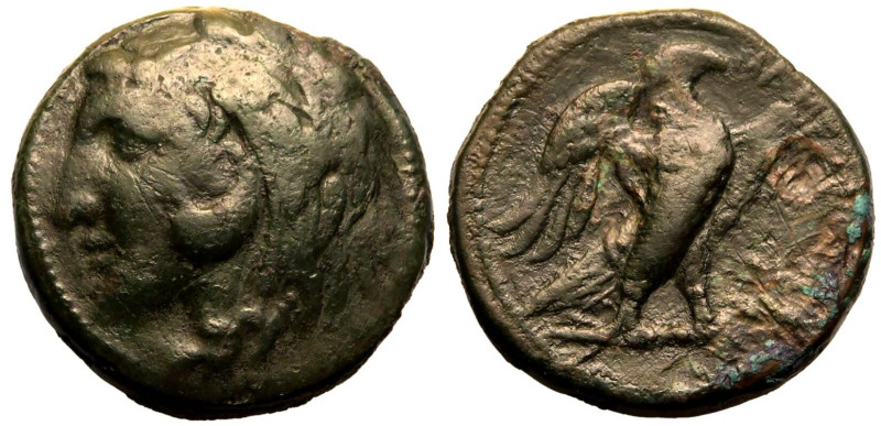 MAGNA GRAECIA. SICILY, MESSANA. the Mamertinoi. 
Bronze AE22, circa 275-264 BC....