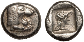 Karia, Knidos, AR Drachm