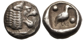 Karia, Mylasa(?), AR Tetartemorion