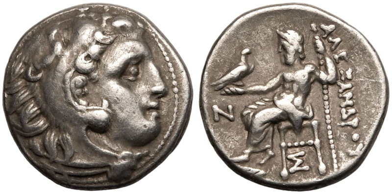 ANCIENT GREECE. KINGDOM OF MACEDON. Antigonos I 'Monophthalmos'. 
Silver Drachm...