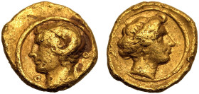 Kyrenaika, Kyrene, AV 1/10 Stater