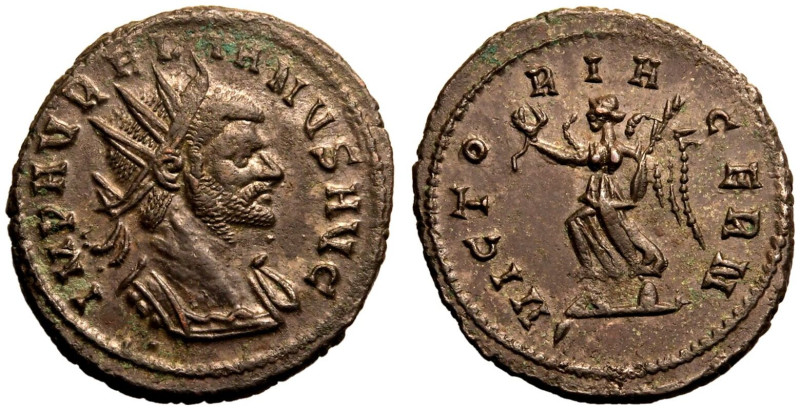 ROMAN EMPIRE. Aurelian. 
Billon Antoninianus, Late AD 271. Cyzicus. 
Obv: IMP ...