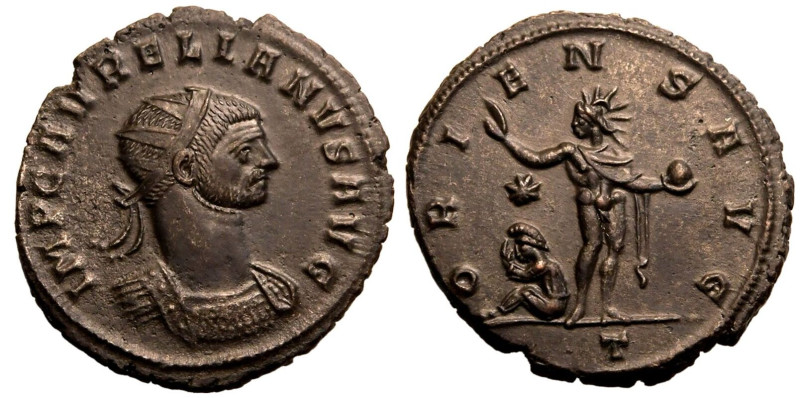 ROMAN EMPIRE. Aurelian. 
Billon Antoninianus, AD 274. Siscia. 
Obv: IMP C AVRE...