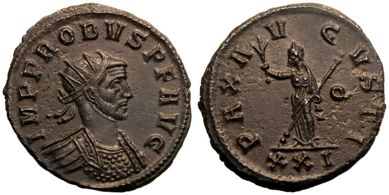 ROMAN EMPIRE. Probus. 
Billon Antoninianus, AD 280. Siscia. 
Obv: IMP PROBVS P...