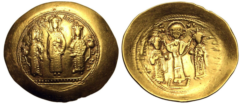 BYZANTINE EMPIRE. Romanus IV. 
Gold Histamenon Nomisma, AD 1068-1071. Constanti...