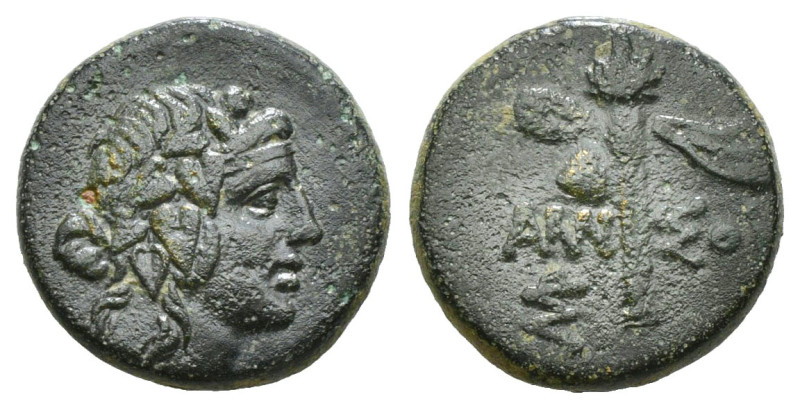 PONTOS. Amisos. Time of Mithradates VI Eupator (Circa 105-90 or 90-85 BC). Ae.
...