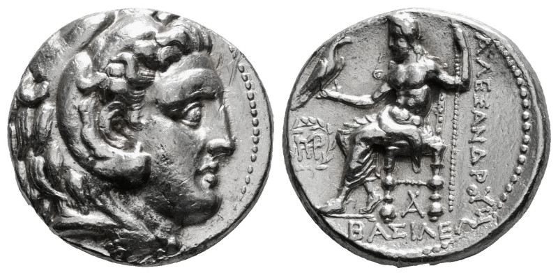 KINGS OF MACEDON. Alexander III 'the Great' (336-323 BC).Tetradrachm. 
Obv: Hea...