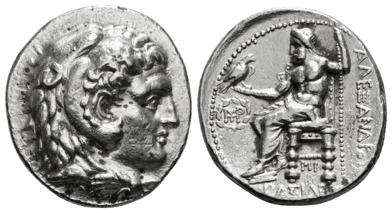 KINGS OF MACEDON. Alexander III 'the Great' (336-323 BC).Tetradrachm. 
Obv: Hea...