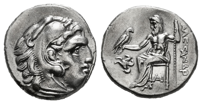 KINGS OF MACEDON. Alexander III 'the Great' (336-323 BC).Drachm.
Obv: Head of H...