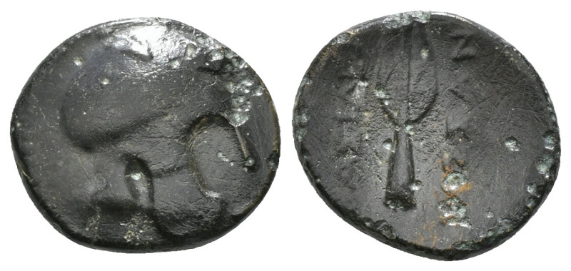 KINGS OF MACEDON. Kassander (316-297 BC). Ae. Uncertain Macedonian mint.
Obv: H...