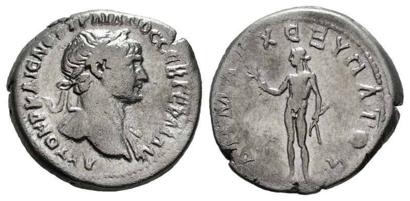 CAPPADOCIA. Caesarea. Trajan (98-117). Didrachm.
Obv: ΑΥΤΟΚΡ ΚΑΙС ΝЄΡ ΤΡΑΙΑΝW A...