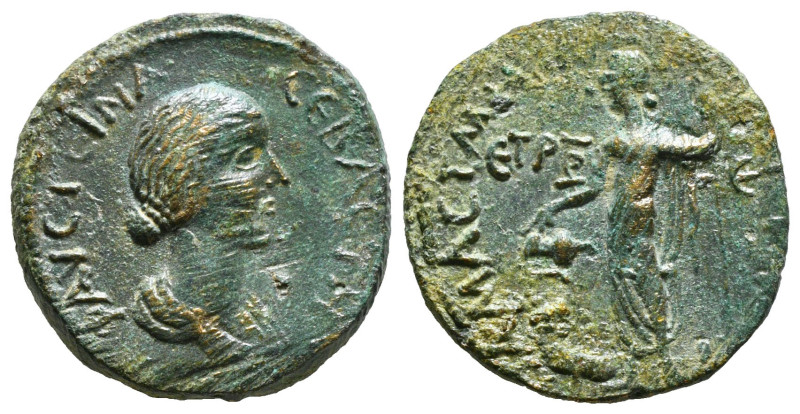 Pontos. Amaseia. Faustina II AD 147-175. Obv: ΦΑΥϹΤΕΙΝΑ ϹΕΒΑϹΤΗ, draped bust of ...