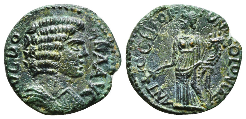 PISIDIA. Antioch. Julia Domna (Augusta, 193-217). Ae.
Obv: Draped bust right.
...