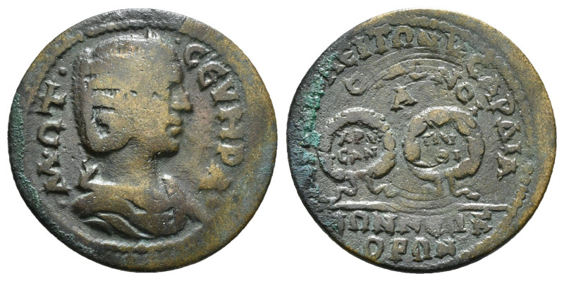 PHRYGIA. Hierapolis. Otacilia Severa (Augusta, 244-249). Ae..
Obv: M ΩT CЄVHPA....