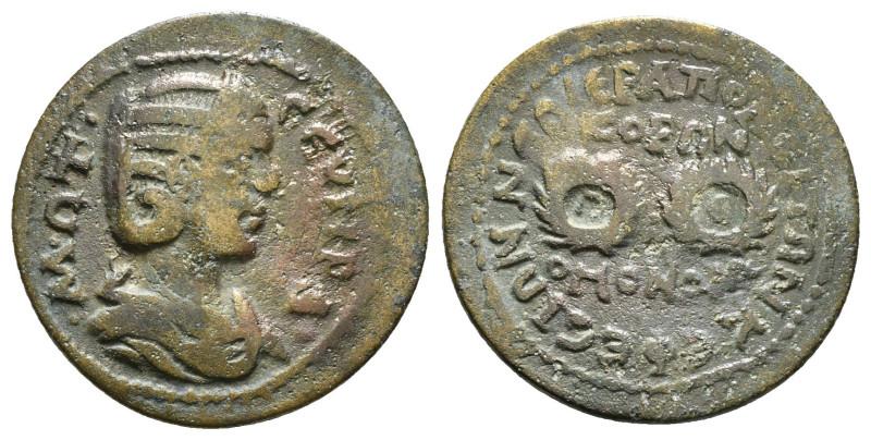 PHRYGIA. Hierapolis. Otacilia Severa (Augusta, 244-249). Ae..
Obv: M ΩT CЄVHPA....