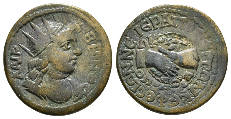 PHRYGIA. Hierapolis. Pseudo-autonomous. Time of Philip I 'the Arab' (244-249). A...