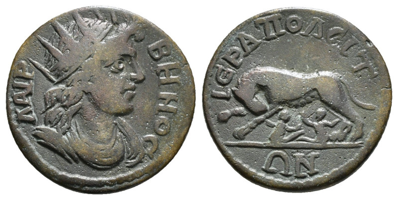 PHRYGIA. Hierapolis. Pseudo-autonomous. Ae (3rd century AD).
Obv: ΛΑΙΡΒΗΝΟC.
R...