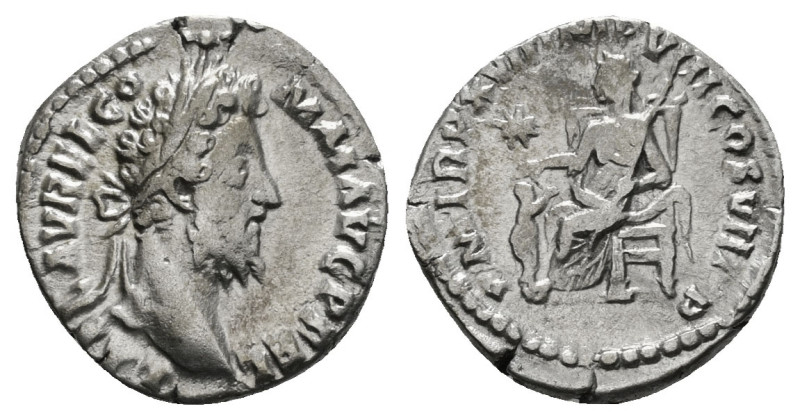 Commodus. AD 177-192. AR Denarius. Rome mint. Struck AD 192. Laureate head right...