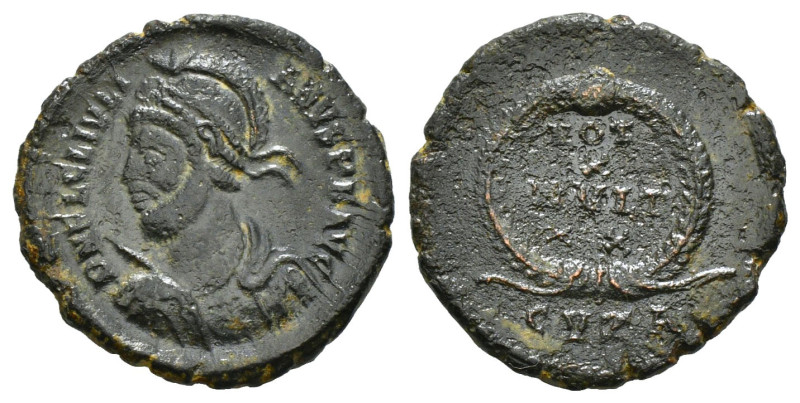 JULIAN II APOSTATA (361-363). Ae. Cyzicus.
Obv: D N FL CL IVLIANVS P F AVG.
He...