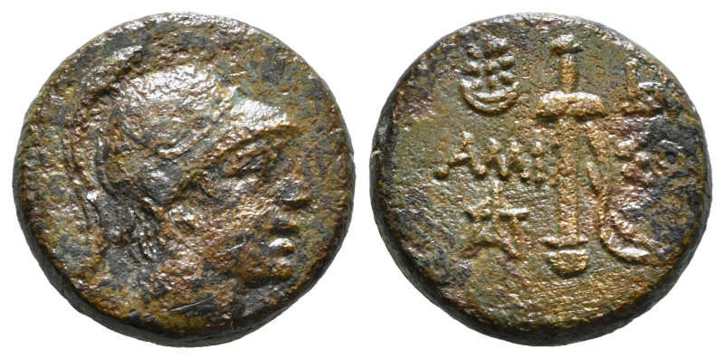 PONTOS. Amisos. Ae (Circa 111-105 or 95-90 BC). Struck under Mithradates VI Eupa...