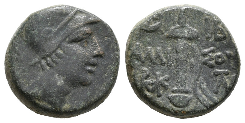 PONTOS. Amisos. Ae (Circa 111-105 or 95-90 BC). Struck under Mithradates VI Eupa...