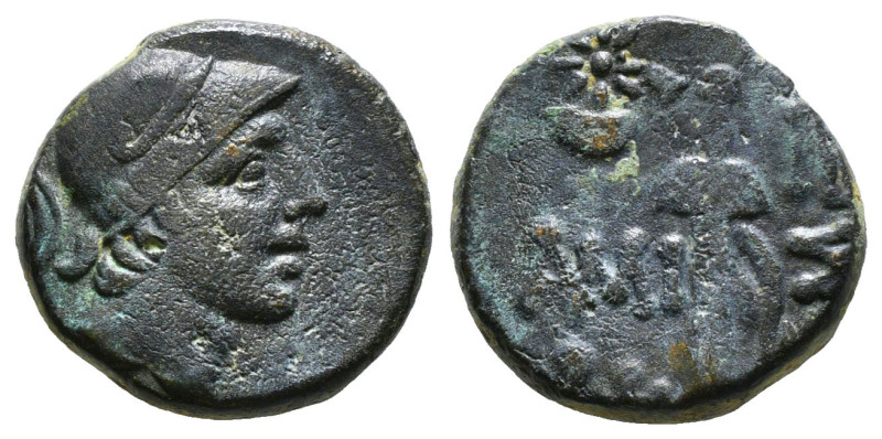 PONTOS. Amisos. Ae (Circa 111-105 or 95-90 BC). Struck under Mithradates VI Eupa...