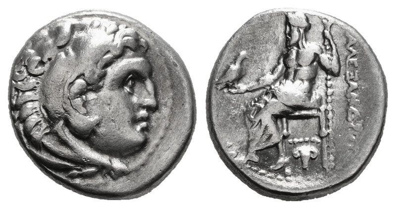 KINGS OF MACEDON. Alexander III 'the Great' (336-323 BC).Drachm.
Obv: Head of H...