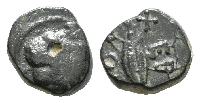 Greek Coin AE Weight : 1,28gr
