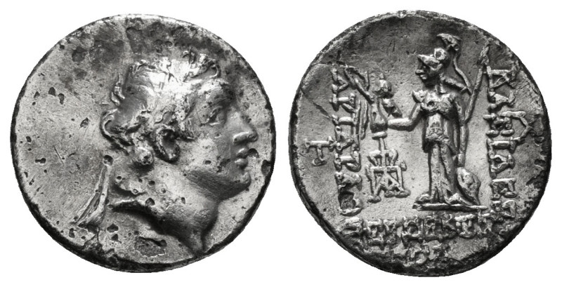 KINGS OF CAPPADOCIA. Drachm. Mint A (Eusebeia under Mt. Argaios). Uncertain RY d...