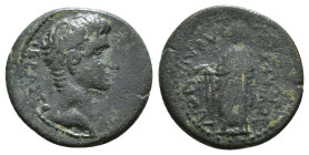 Roman Provincial Coin. AUGUSTUS (27 BC-14 AD). AE. 3,85gr
